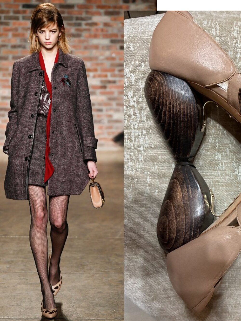 $$$ MAIYET HOT OFF RUNWAY UNIQUE PUMPS 3-D BLOOMS SCULPTED WOOD HEEL ITALY